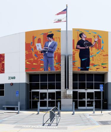 East Los Angeles College Educational Center Building
