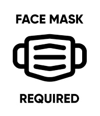Face Mask Required Icon