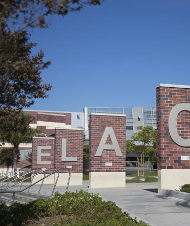 ELAC Letters Entrance