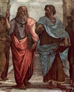 Plato and Aristotle Painting
