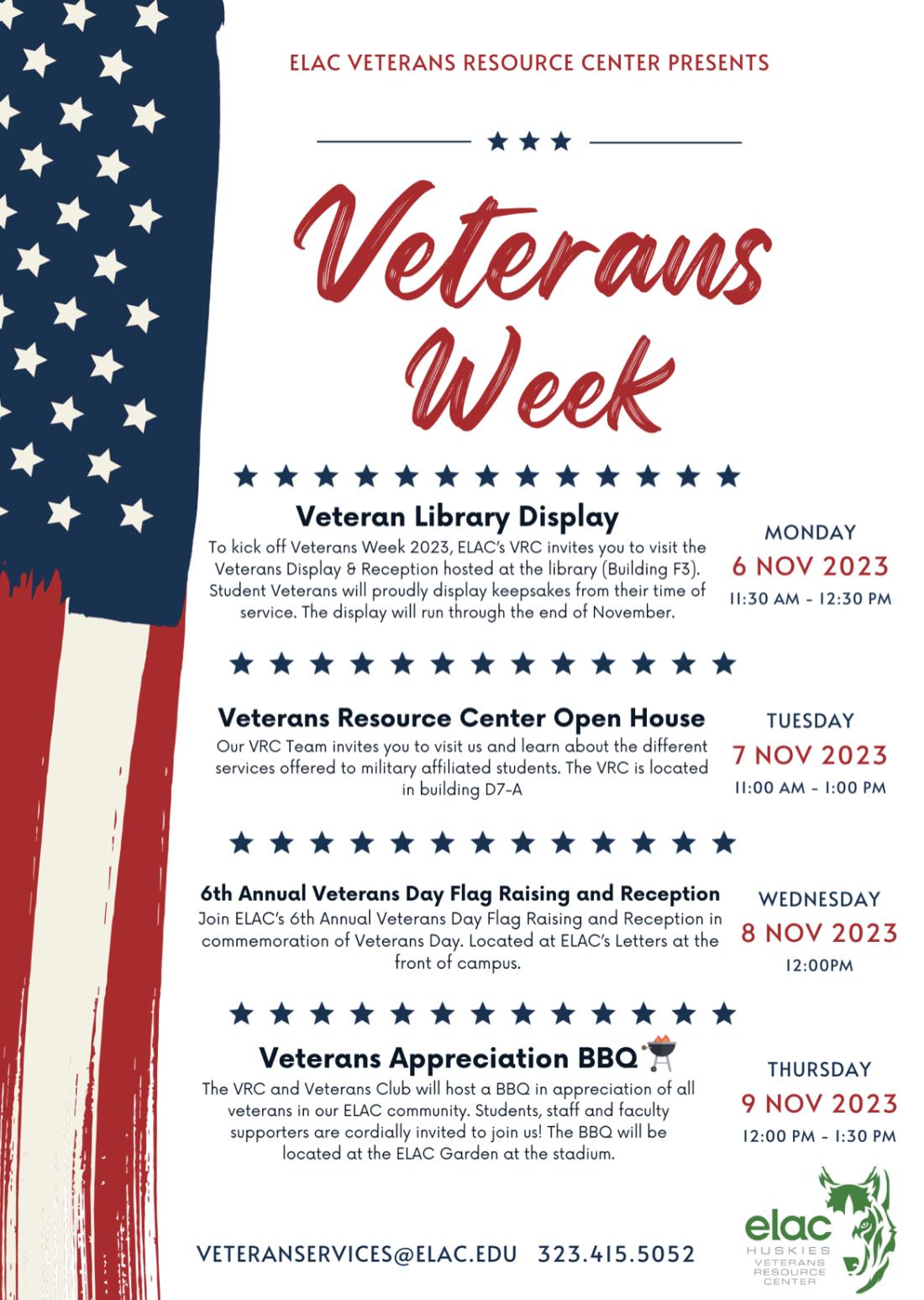 Veterans Week 2023