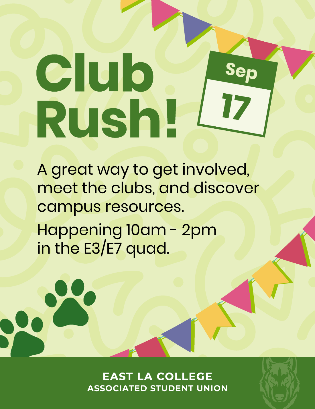 ELAC Club Rush Fall 2024