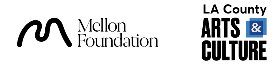 Mellon Foundation and LA County Arts & Culture Logos