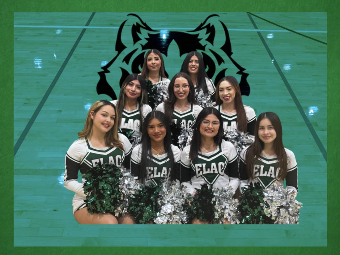 Cheer Team at Basketball Game