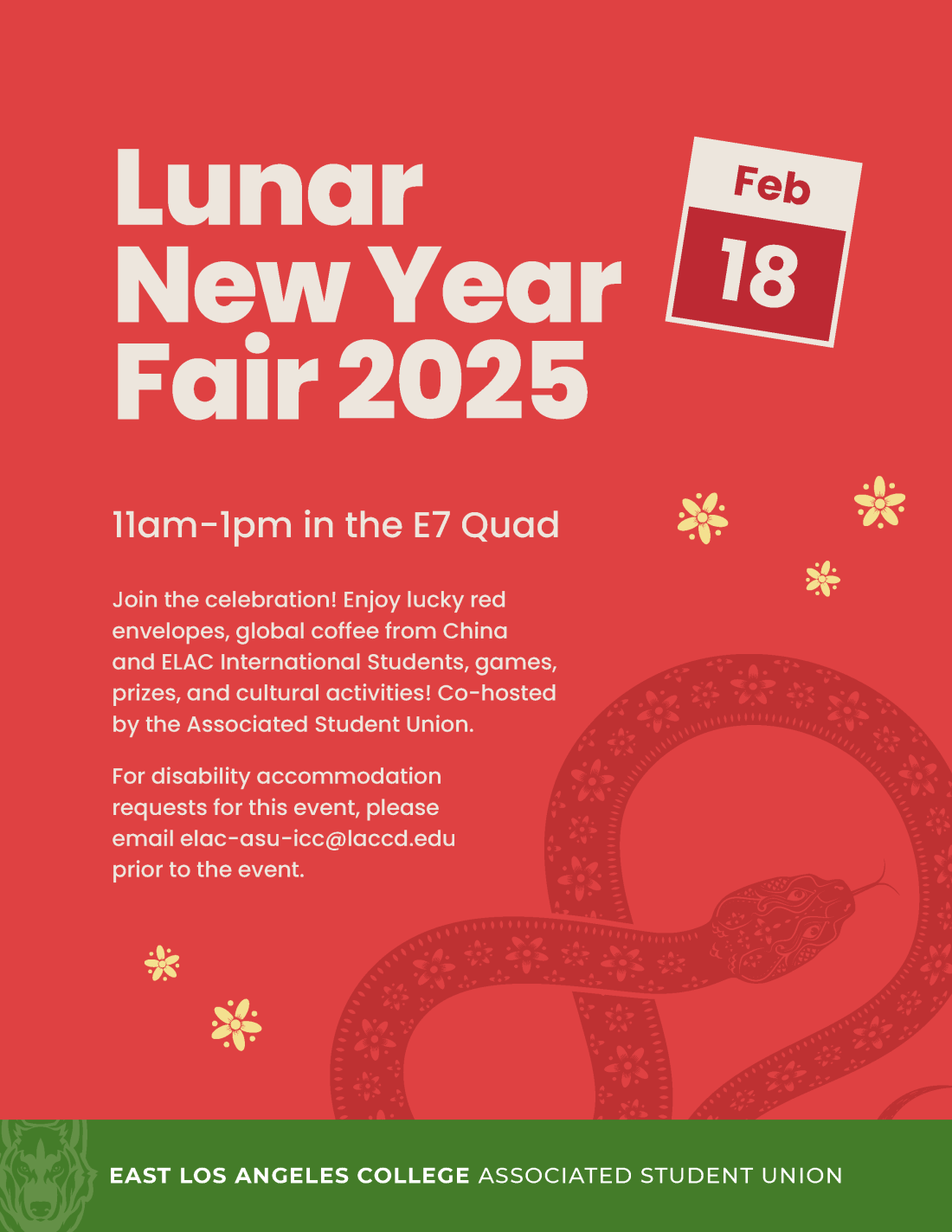 ELAC ASU Lunar New Year Fair 2025