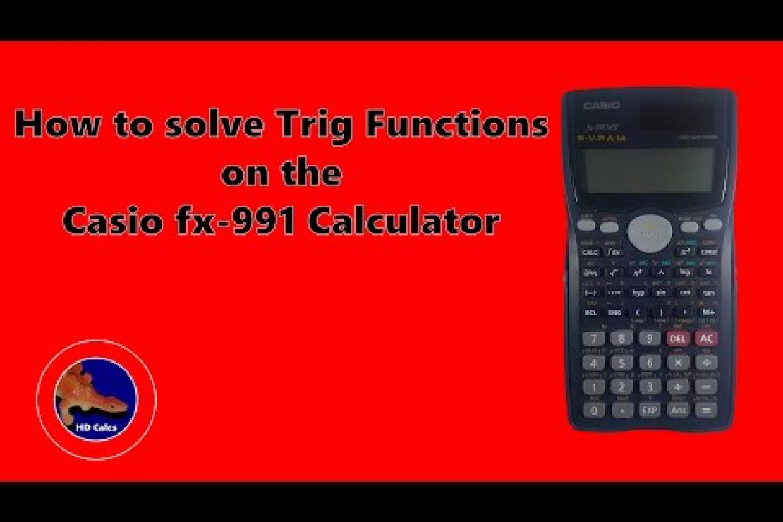 Casio shop trigonometry calculator